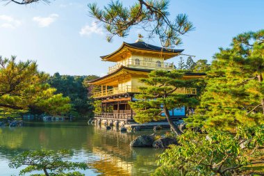 Kinkakuji Tapınağı (altın köşk güzel mimari)