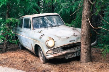 Osaka, Japonya - 21 Kasım 2016: Harry Potter ve büyücü dünya