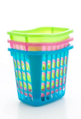 renkli plastik sepet 