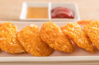 derin yağda kızartılmış karides