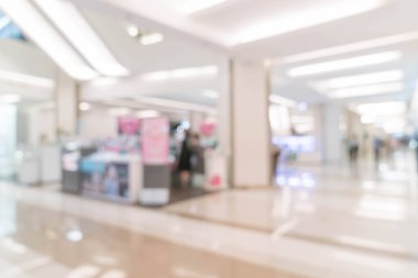 Lüks alışveriş merkezinde soyut bulanıklık