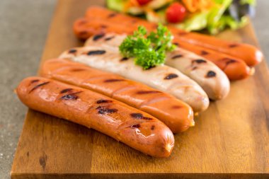 sebzeli ızgara sosis