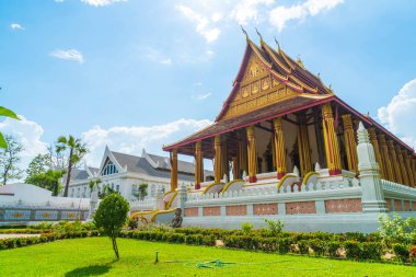 Haw Phra Kaew Tapınağı'nda güzel mimari