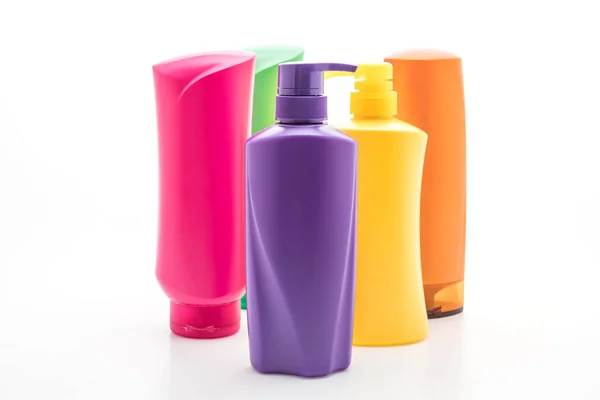 Şampuan veya saç kremi şişe — Stok fotoğraf