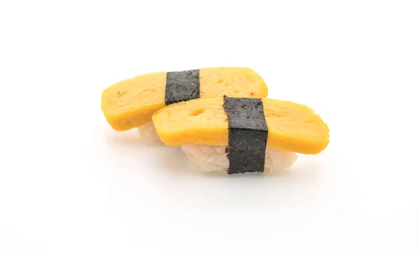 Söta ägg nigiri sushi - japansk mat stil — Stockfoto