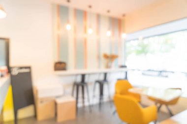 Restoran soyut bulanıklık