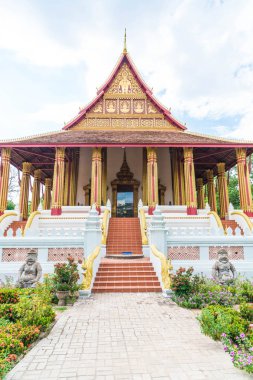 Haw Phra Kaew Tapınağı'nda güzel mimari