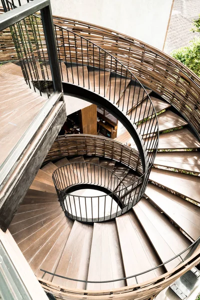 Spiral circle Staircase decoration interior — Stock Photo, Image