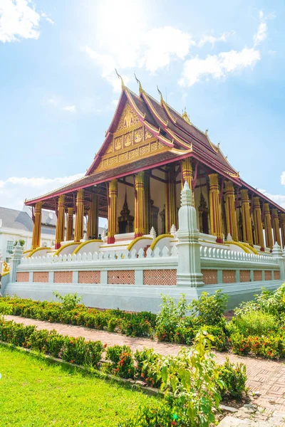 Haw Phra Kaew Tapınağı'nda güzel mimari