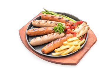 sebzeli ızgara sosis