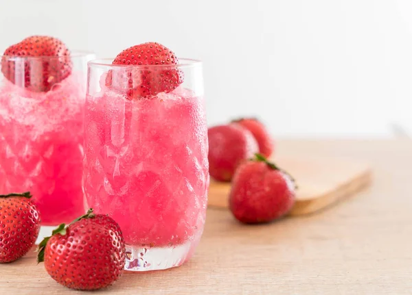 Batido de fresa fresca — Foto de Stock