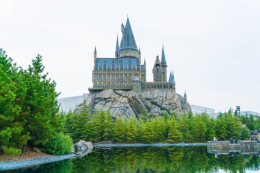 Osaka, Japonya - 21 Kasım 2016: Harry Potter ve büyücü dünya
