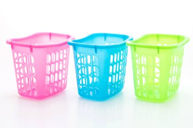 renkli plastik sepet 