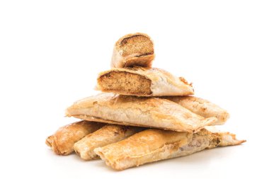 turta kurutulmuş rendelenmiş domuz ile sopa