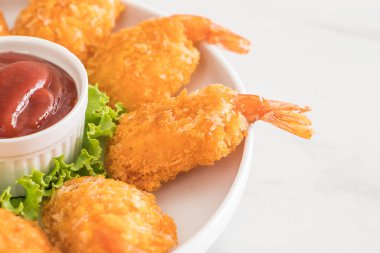 derin yağda kızartılmış karides