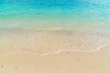 güzel tropikal plaj ve deniz manzara