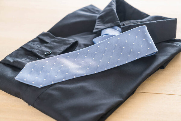 shirt with necktie