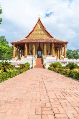 Haw Phra Kaew Tapınağı'nda güzel mimari