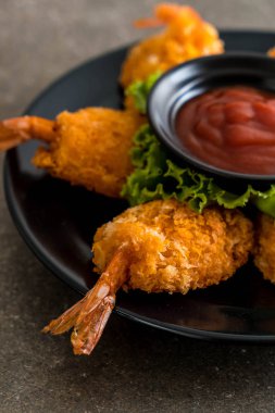 derin yağda kızartılmış karides