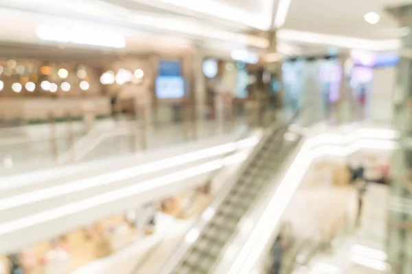 Loja de varejo borrão abstrato no shopping de luxo — Fotografia de Stock