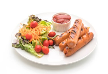 sebzeli ızgara sosis