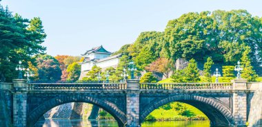 Tokyo'da bina güzel İmparatorluk Sarayı