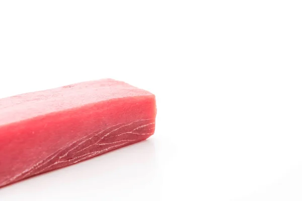 Fresh tuna on white — Stock Photo, Image