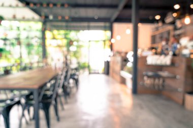 Kafede arkaplan için soyut bulanıklık