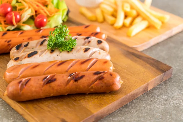 sebzeli ızgara sosis