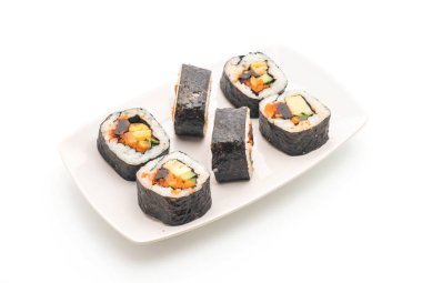 suşi roll - Japon gıda tarzı