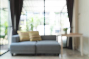 soyut bulanıklık dekorasyon oturma odasında