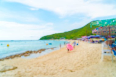 güzel tropikal beach Koh Larne Pattaya adlı