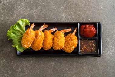 derin yağda kızartılmış karides