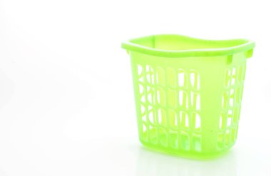 Yeşil plastik sepet