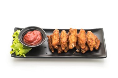 Kızarmış tavuk kanadı.