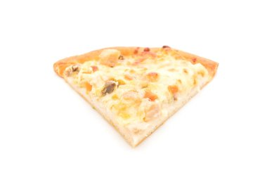 Kremalı mantarlı pizza