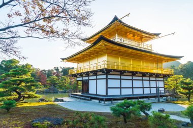 Kinkakuji Tapınağı (altın köşk güzel mimari)