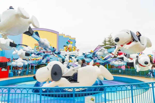 Osaka, Japan - NOV 21 2016: The theme park attractions based on — Stock Photo, Image