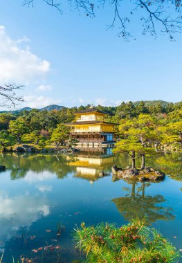 Kinkakuji Tapınağı (altın köşk güzel mimari)