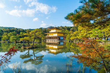 Kinkakuji Tapınağı (altın köşk güzel mimari)
