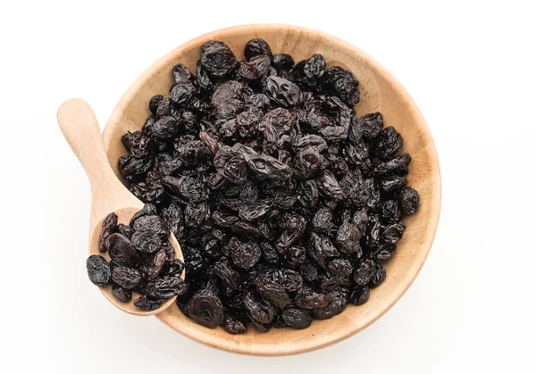 Beyaz üzerine siyah kuru üzüm