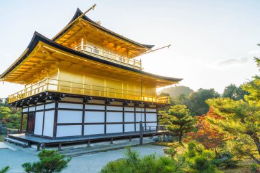 Kinkakuji Tapınağı (altın köşk güzel mimari)