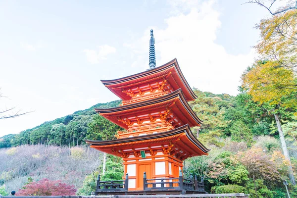 Kiyomizu-dera Tapınağı güzel mimari Kyoto,.