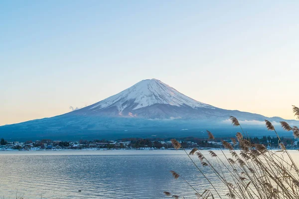 Dağ Fuji San Kawaguchiko Gölü.