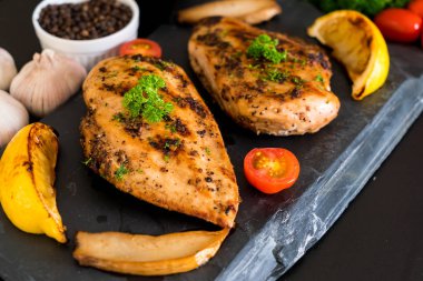 ızgara tavuk biftek