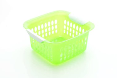 Yeşil plastik sepet