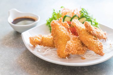 Kızarmış Balık tonkatsu sos ile