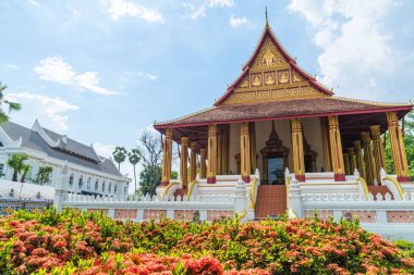 Haw Phra Kaew Tapınağı'nda güzel mimari
