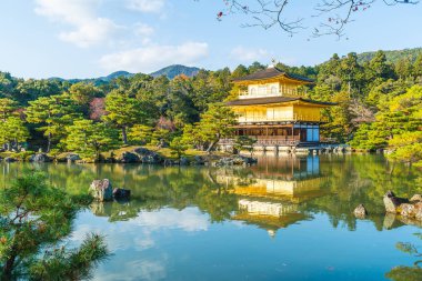 Kinkakuji Tapınağı (altın köşk güzel mimari)
