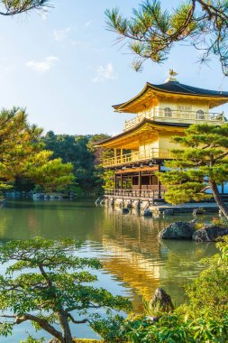 Kinkakuji Tapınağı (altın köşk güzel mimari)